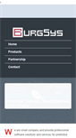 Mobile Screenshot of burgsys.com